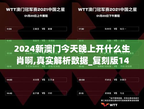 2024新澳门今天晚上开什么生肖啊,真实解析数据_复刻版14.935