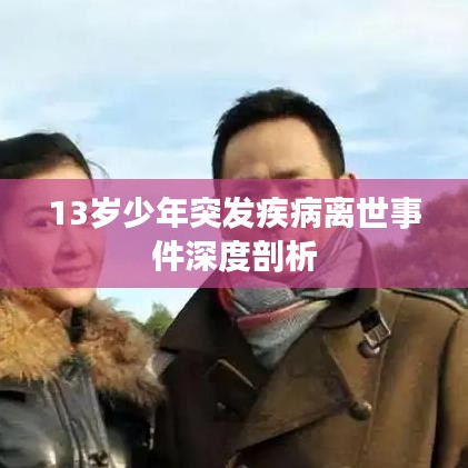 13岁少年突发疾病离世事件深度剖析