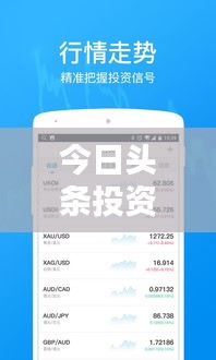 今日头条投资理财策略核心要点解析，轻松实现财富增值！