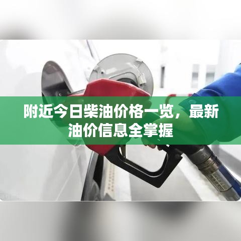 附近今日柴油价格一览，最新油价信息全掌握