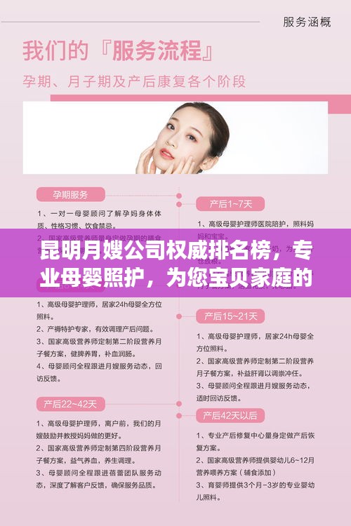 昆明月嫂公司权威排名榜，专业母婴照护，为您宝贝家庭的首选