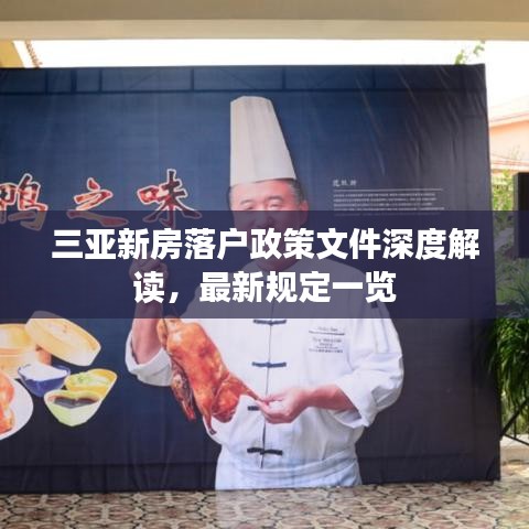 三亚新房落户政策文件深度解读，最新规定一览