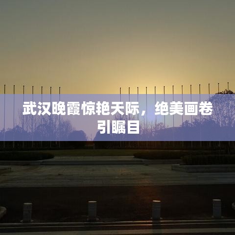 武汉晚霞惊艳天际，绝美画卷引瞩目